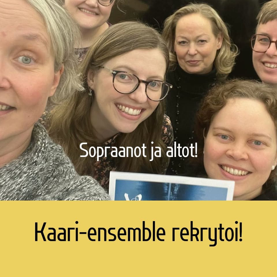 Kaari-ensemblen koelaulut syksyllä 2026